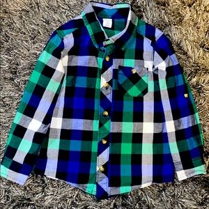4T Old Navy long sleeved button up